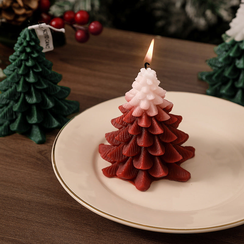 Christmas Tree Silicone Mold – DIY Candle & Creative Holiday Decoration Mold