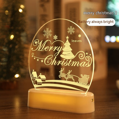 Christmas Night Light – Festive Home Decoration Lamp