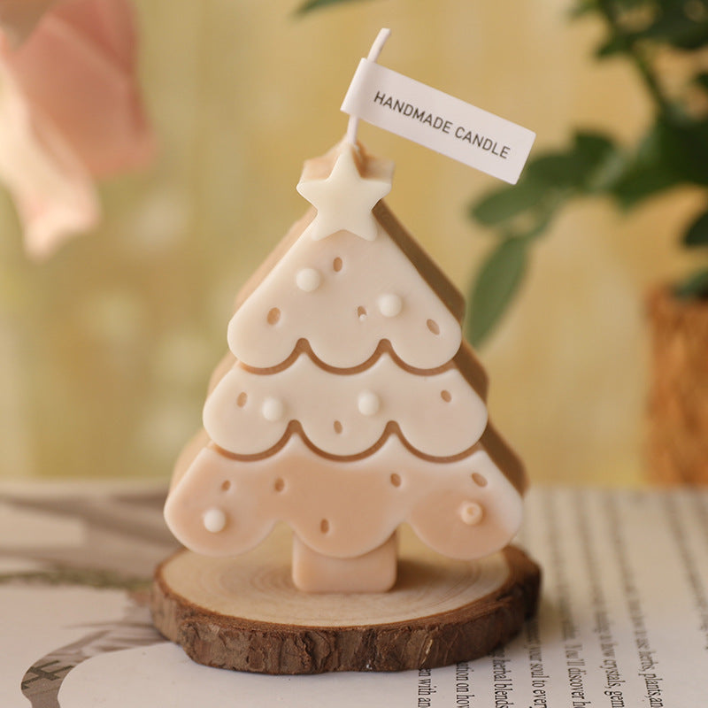 Christmas Tree Silicone Mold – DIY Candle & Creative Holiday Decoration Mold