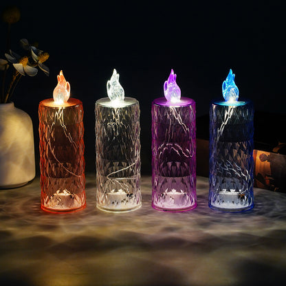 LED Flameless Candle Lights – Decorative Electronic Candles for Christmas, Birthday & Wedding Décor