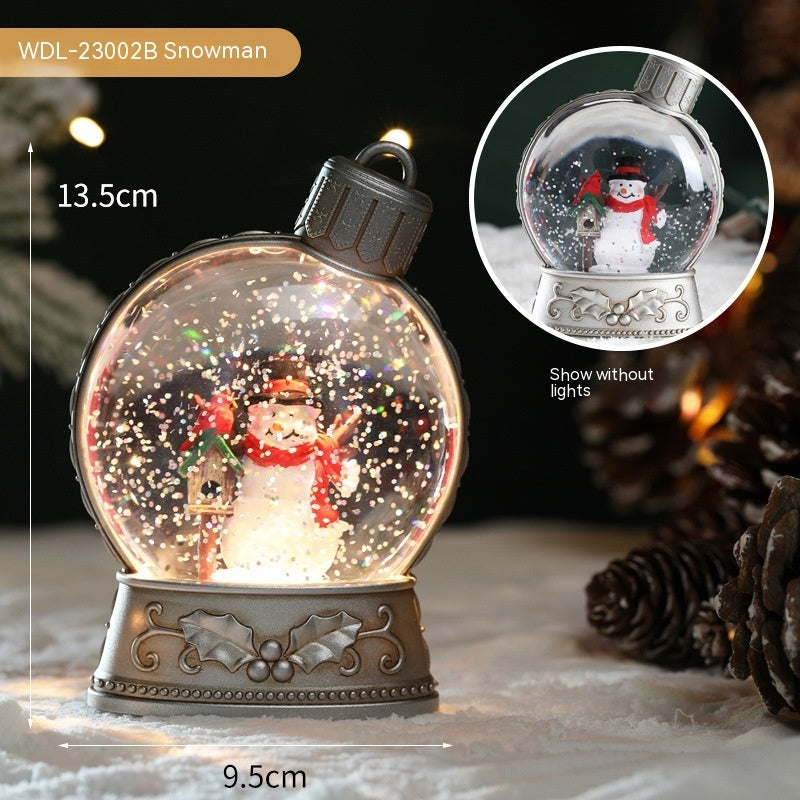 LED Christmas Flame Light – Luminous Holiday Home Decoration