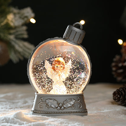LED Christmas Flame Light – Luminous Holiday Home Decoration