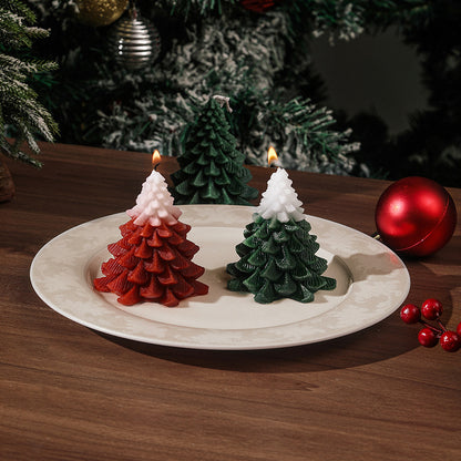 Christmas Tree Silicone Mold – DIY Candle & Creative Holiday Decoration Mold