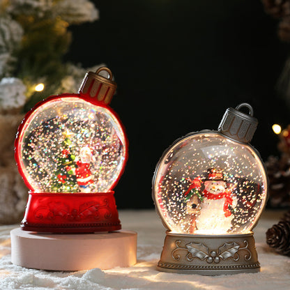 LED Christmas Flame Light – Luminous Holiday Home Decoration