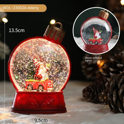LED Christmas Flame Light – Luminous Holiday Home Decoration