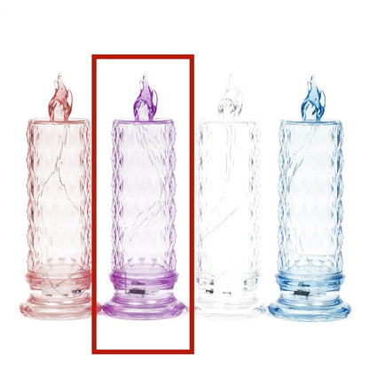 LED Flameless Candle Lights – Decorative Electronic Candles for Christmas, Birthday & Wedding Décor