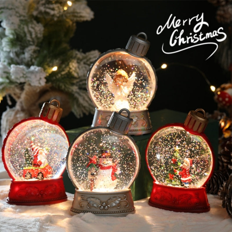 LED Christmas Flame Light – Luminous Holiday Home Decoration