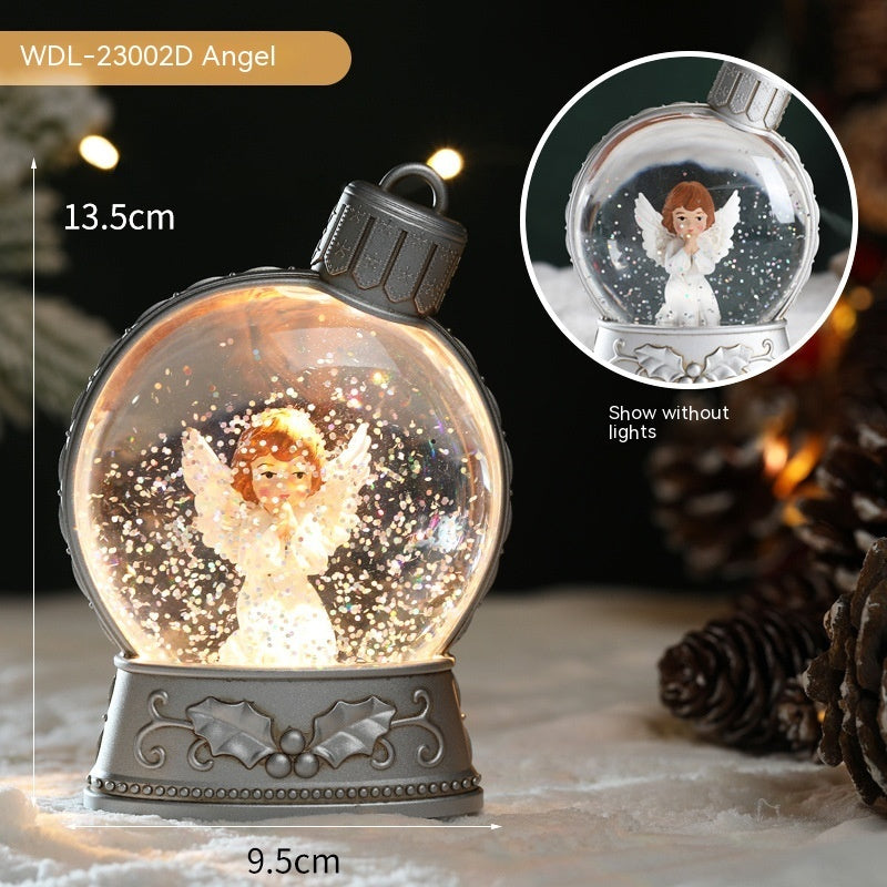 LED Christmas Flame Light – Luminous Holiday Home Decoration