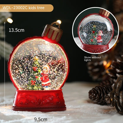 LED Christmas Flame Light – Luminous Holiday Home Decoration