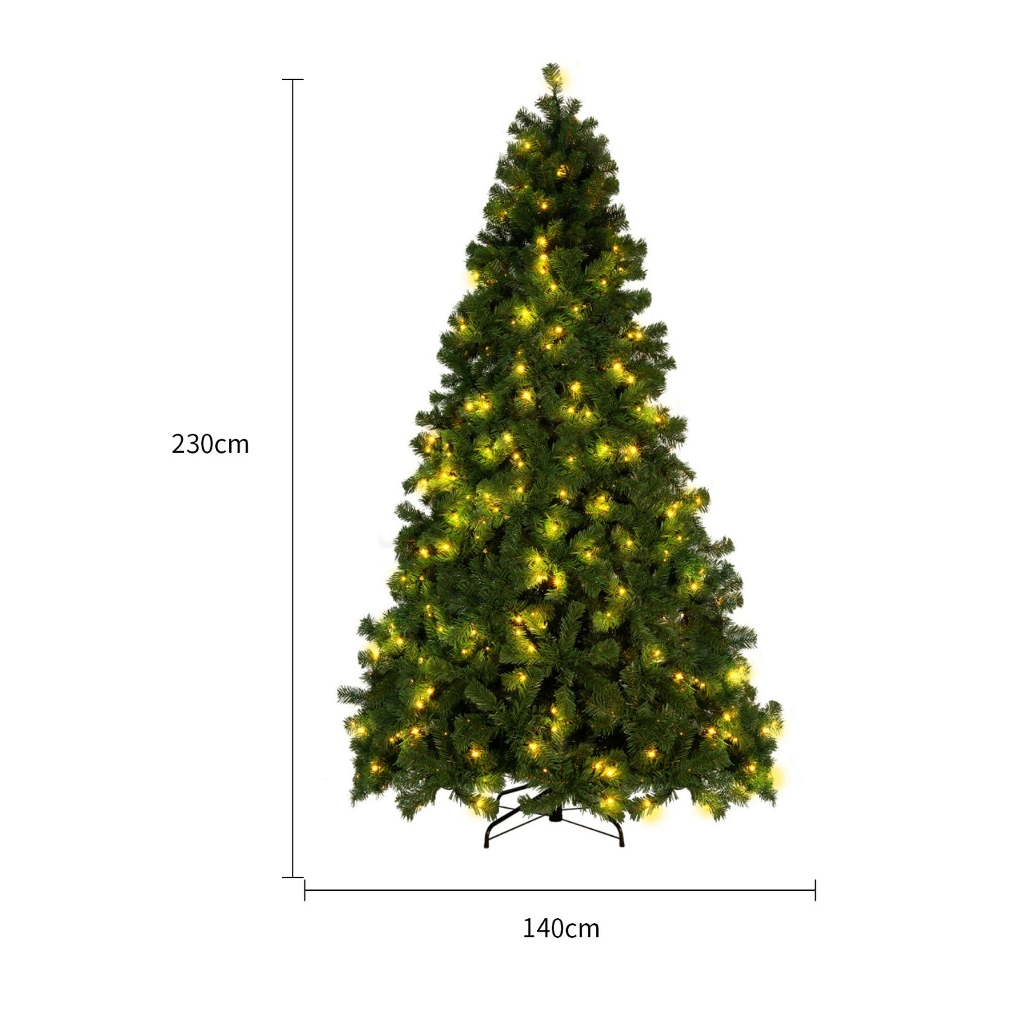 Artificial Snow Christmas Tree – PVC Holiday Decoration Tree