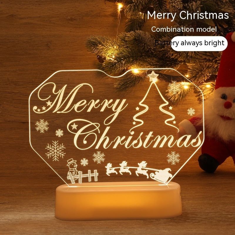 Christmas Night Light – Festive Home Decoration Lamp