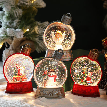 LED Christmas Flame Light – Luminous Holiday Home Decoration