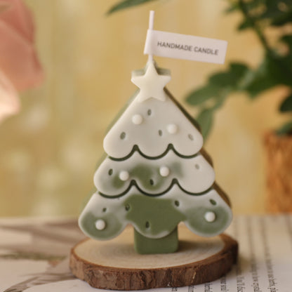 Christmas Tree Silicone Mold – DIY Candle & Creative Holiday Decoration Mold