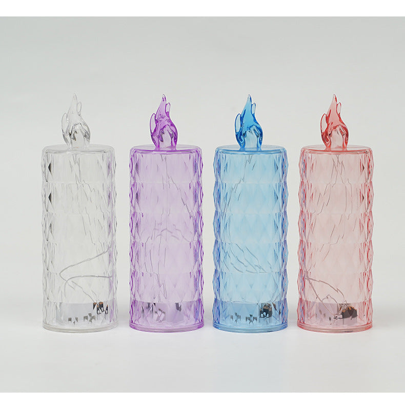 LED Flameless Candle Lights – Decorative Electronic Candles for Christmas, Birthday & Wedding Décor