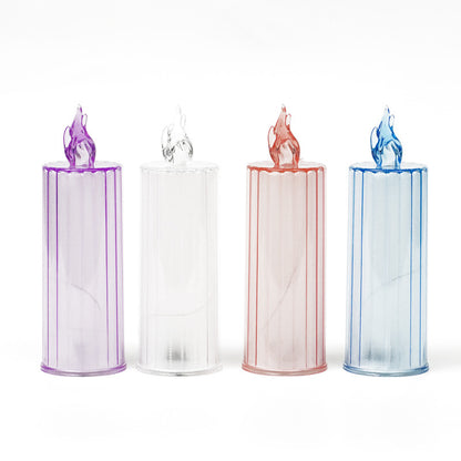 LED Flameless Candle Lights – Decorative Electronic Candles for Christmas, Birthday & Wedding Décor