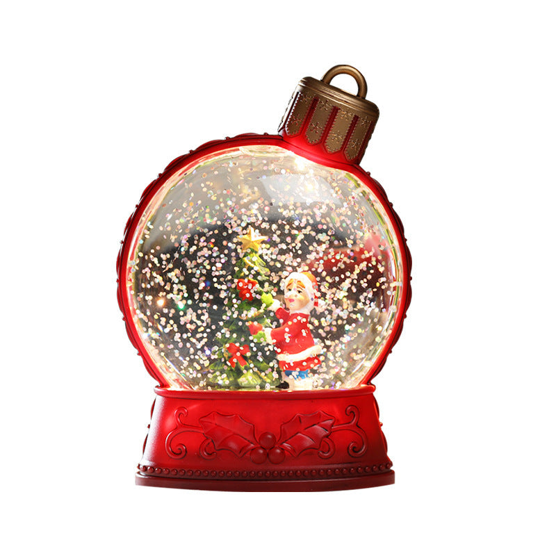 LED Christmas Flame Light – Luminous Holiday Home Decoration
