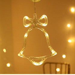 LED Star String Curtain Lights – Christmas Tree & Snowman Holiday Home Decoration